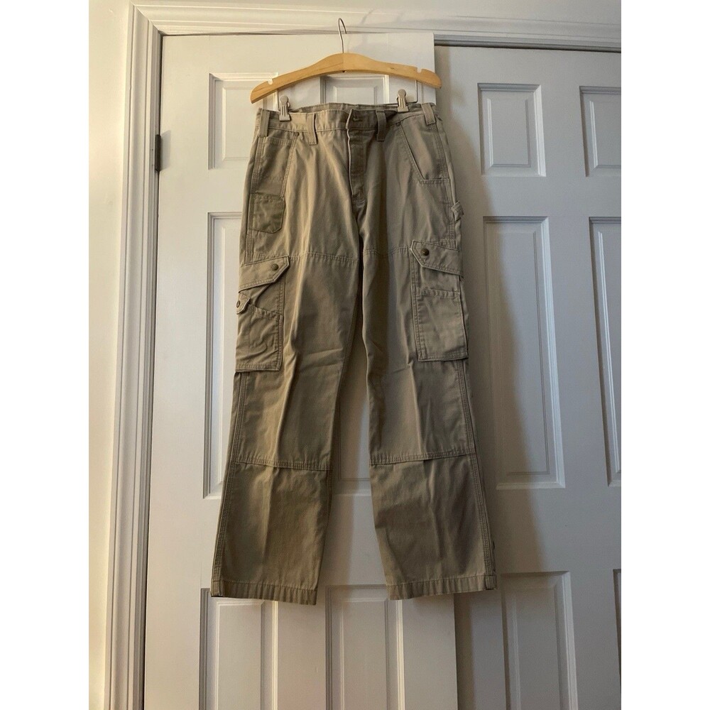 Carhartt B342 DES Ripstop Cargo Work Pants Men’s 33x30 Tan Desert Khaki Relaxed